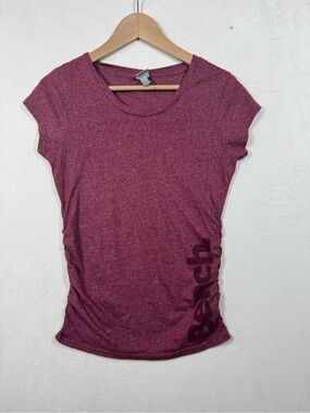 4/25 Bench Women’s Marled Plum Short Sleeve Tee